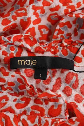 Robe Maje Rouge en Viscose