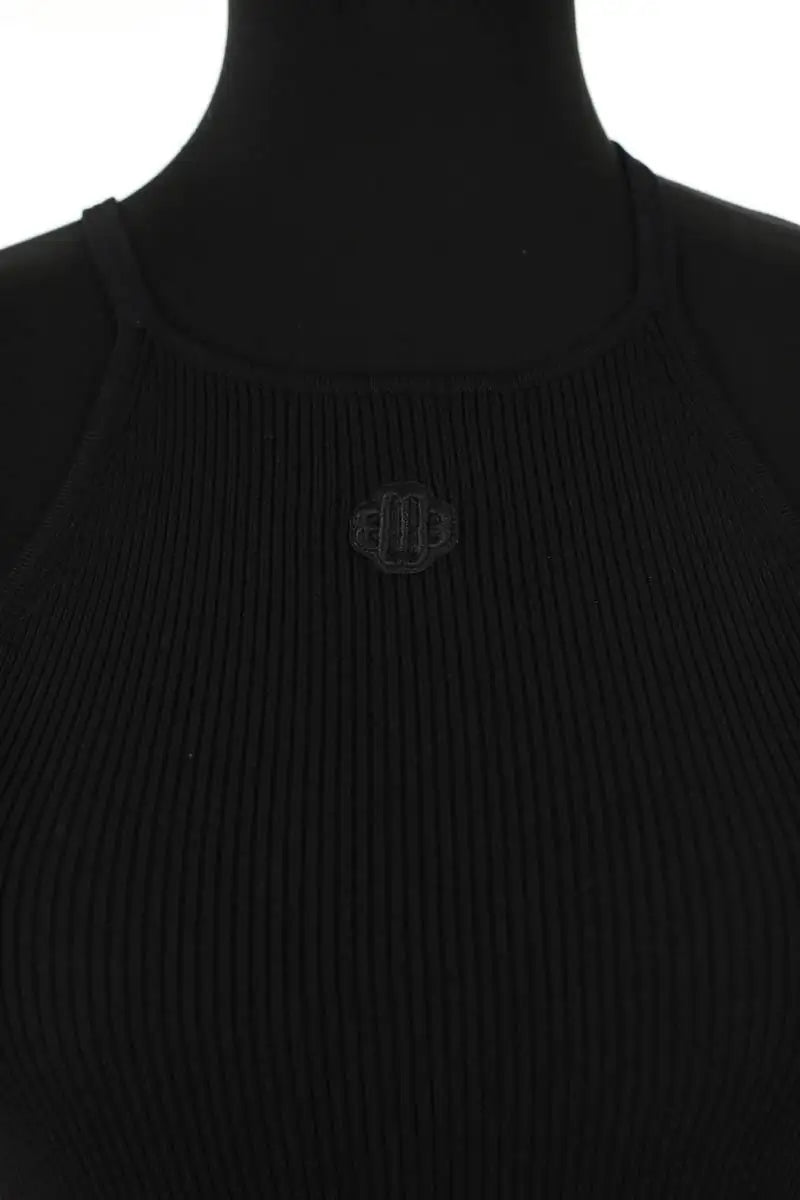 Top sans manche Maje  Noir