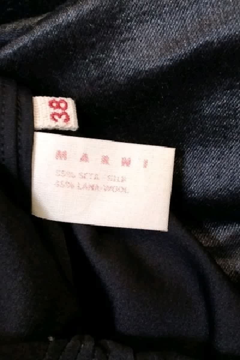 Mi-longueur Marni  Noir