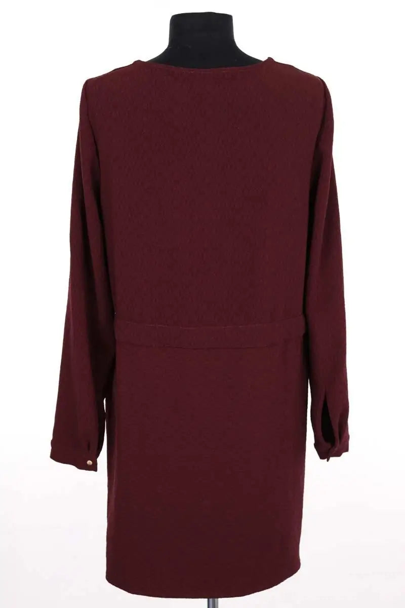 Robe Sézane Bordeaux en Synthétique