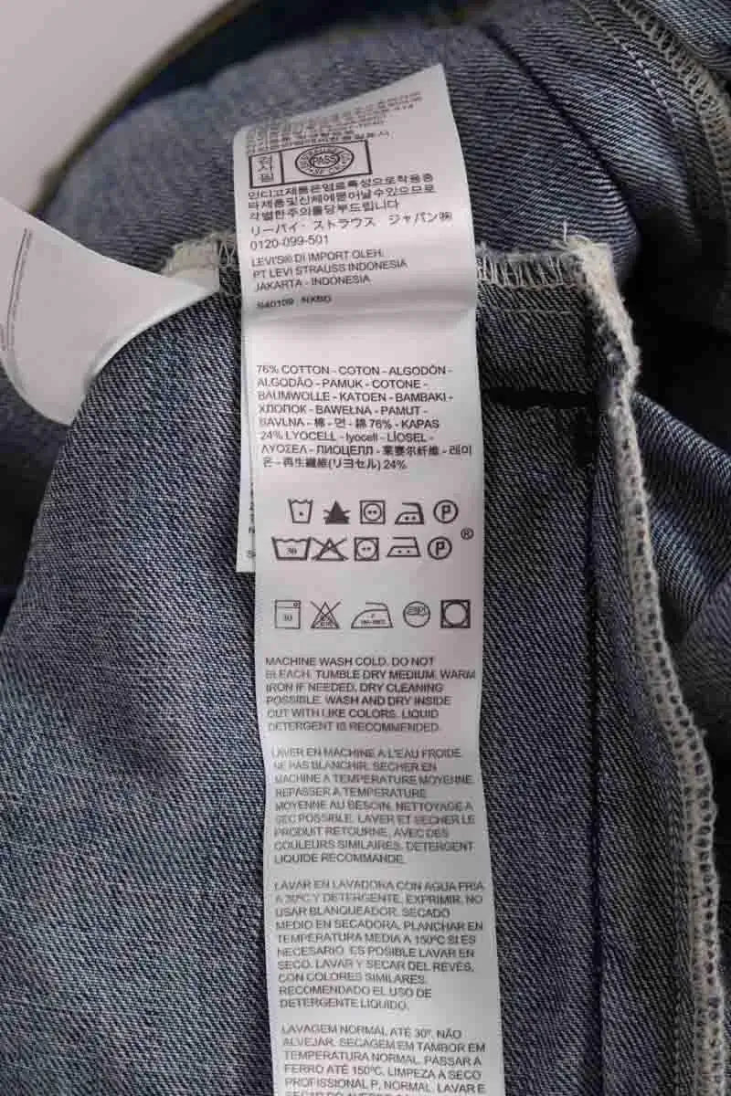 Veste Levi's Bleu en Denim