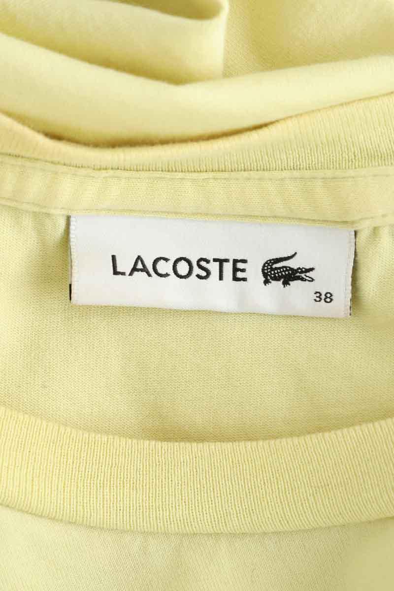 T-shirts Lacoste  Jaune