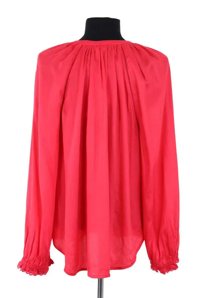 Blouse Louise Misha Rouge en Viscose