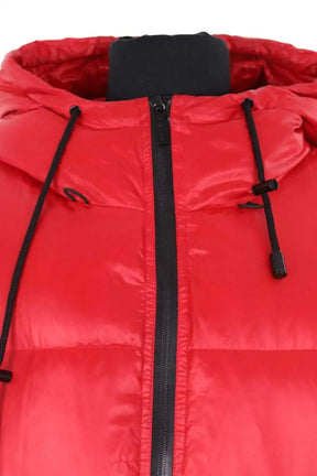 Manteau Michael Kors Rouge en Synthétique