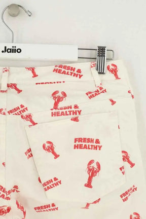 Jean droit Modetrotter Blanc en Coton