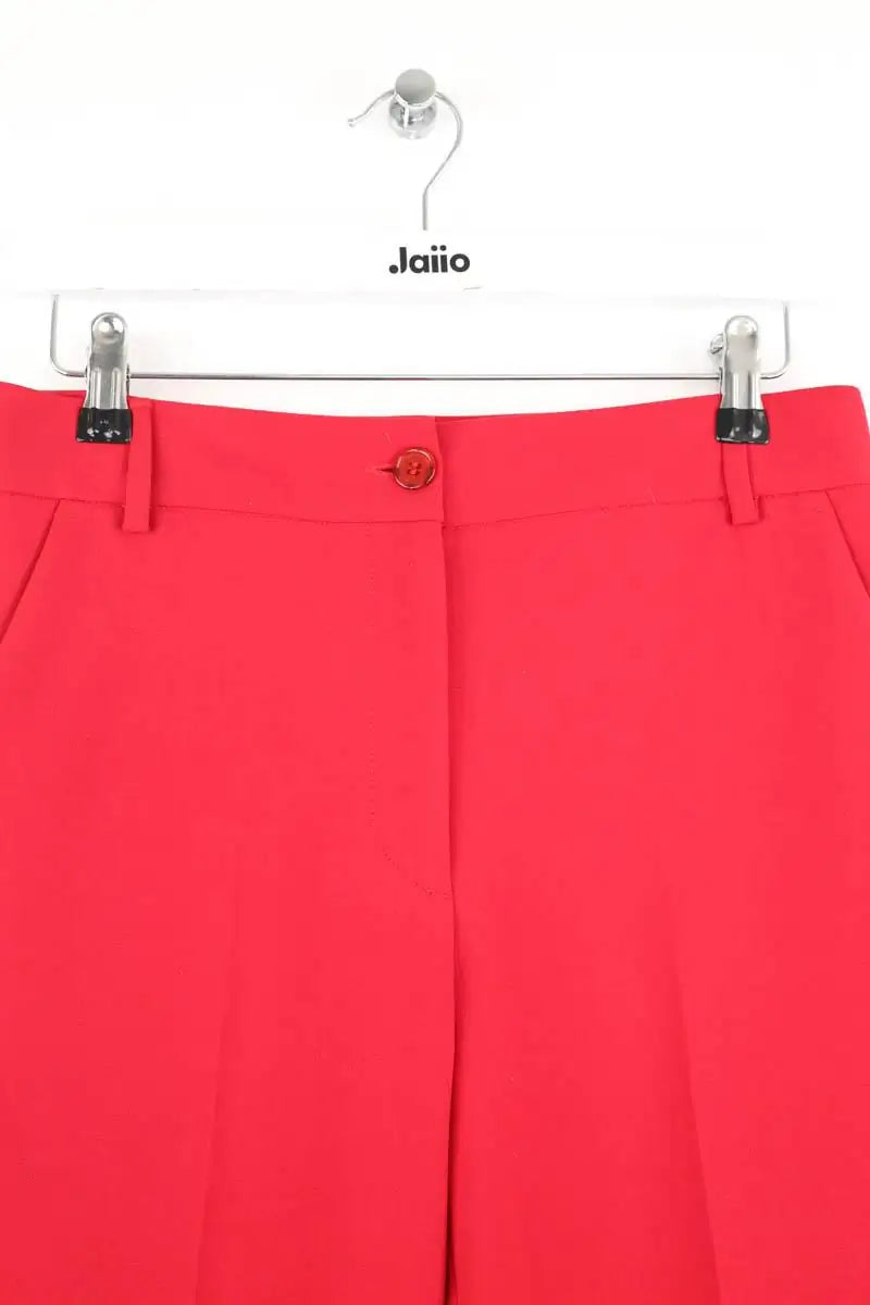 Pantalon droit Petite Mendigote  Rouge