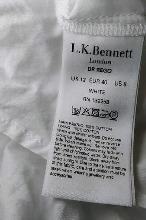 Maxi LK Bennett  Blanc