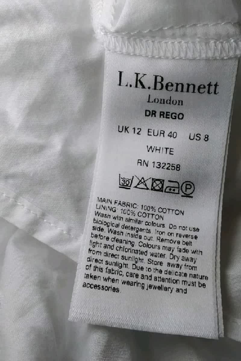 Maxi LK Bennett  Blanc