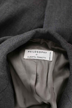 Manteau Alberta Ferretti  Gris