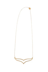Collier Ginette NY Wise jumbo Doré en Or jaune - Seconde Main