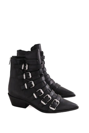 Boots à boucles Zadig & Voltaire Noir en Cuir