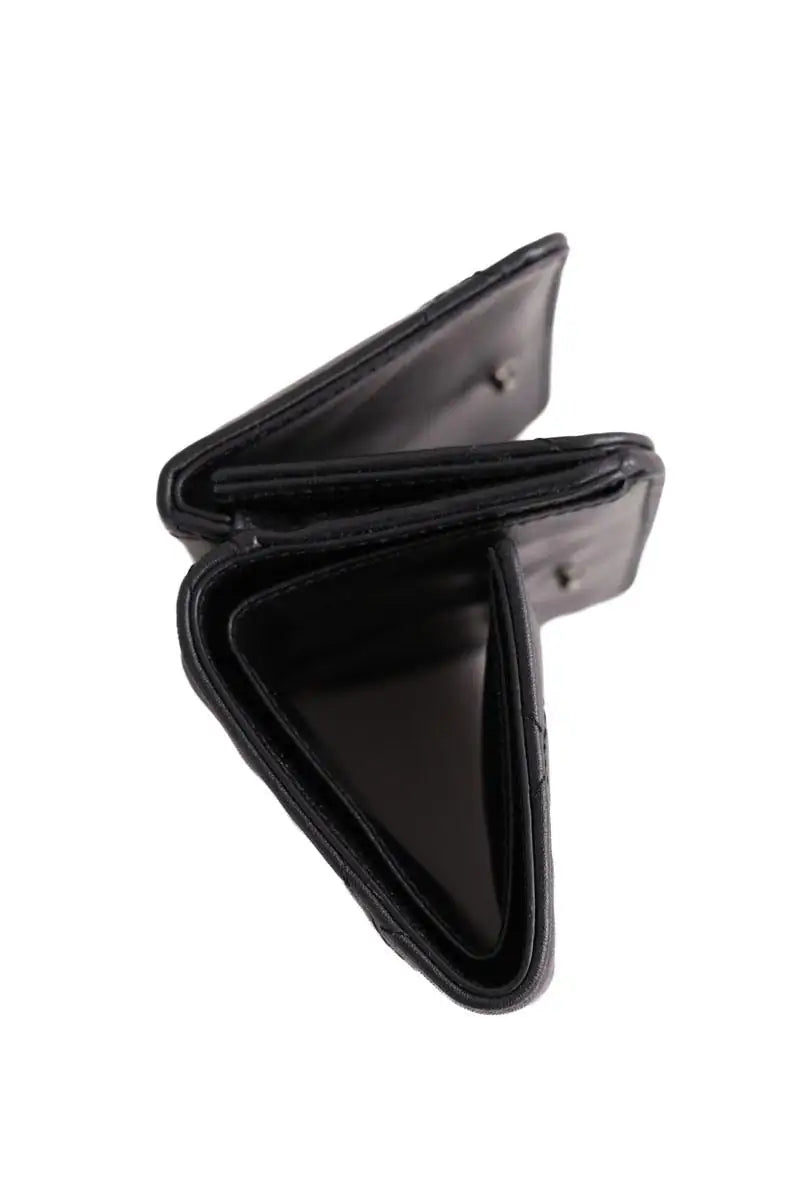 Porte-monnaie Balenciaga Touch Mini Wallet  Noir en Cuir