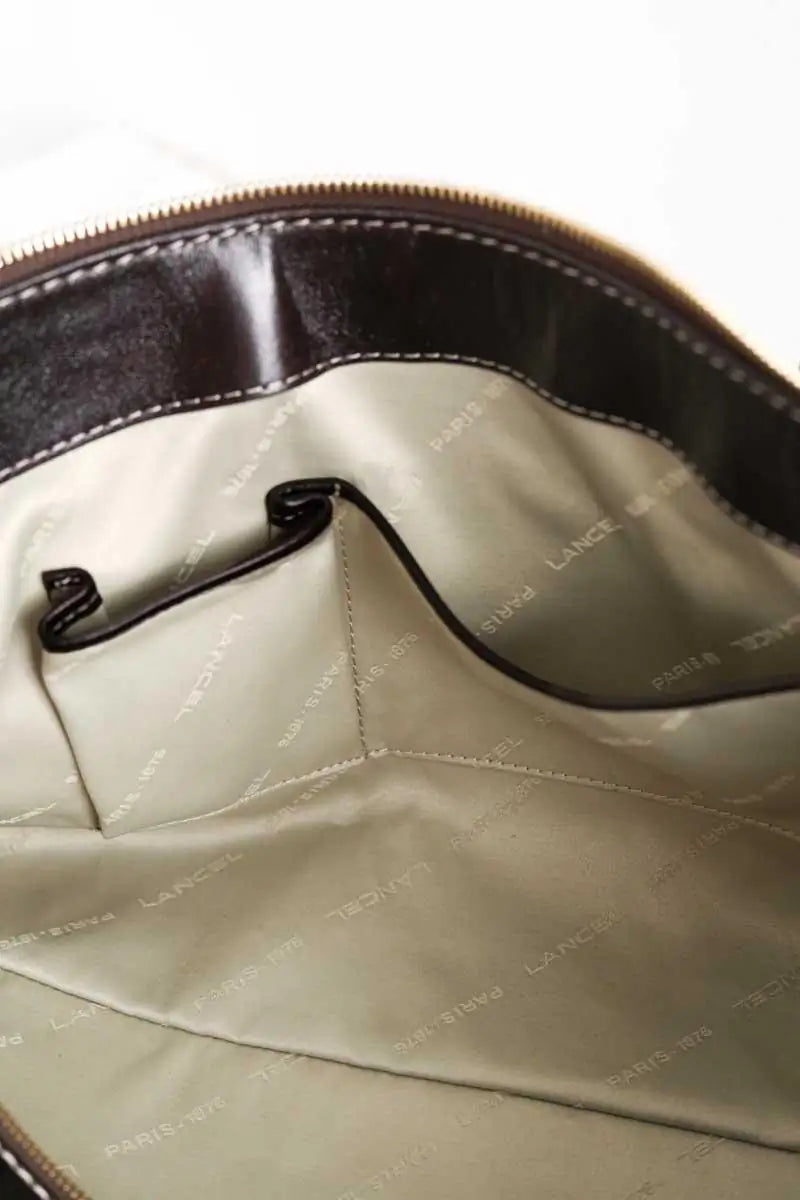 Sac porté épaule Lancel Marron en Cuir
