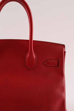Sac à main Hermès Birkin 30 Rouge