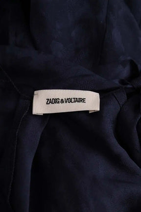 Robe Zadig & Voltaire Marine en Soie