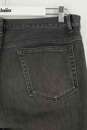 Jean droit APC Gris en Coton
