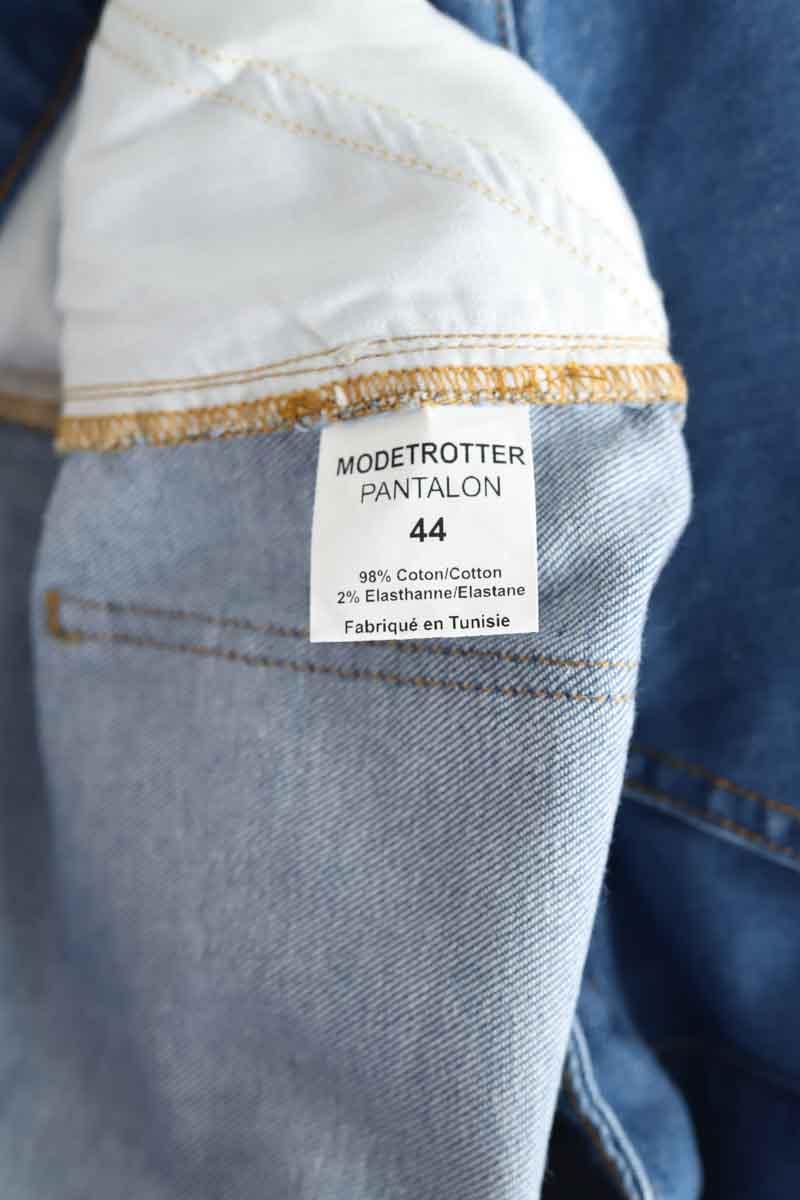 Droit Modetrotter  Bleu