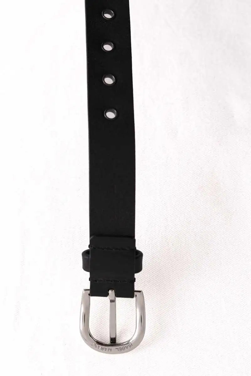 Ceinture Isabel Marant Noir en Cuir