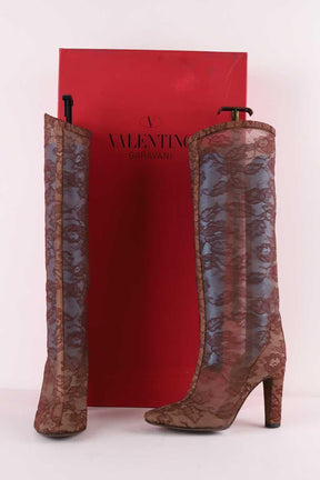 Bottes Valentino  Bordeaux