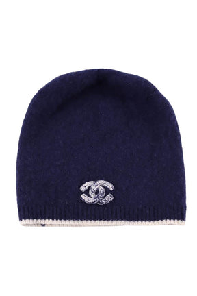 Bonnet Chanel  Bleu