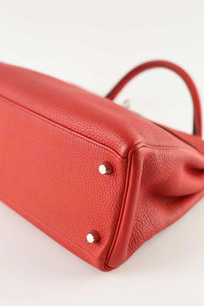 Sac à main Hermès Kelly 32 Rouge