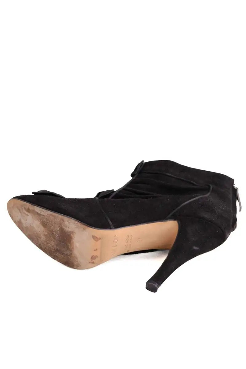 Talons Paul & Joe Noir en Daim