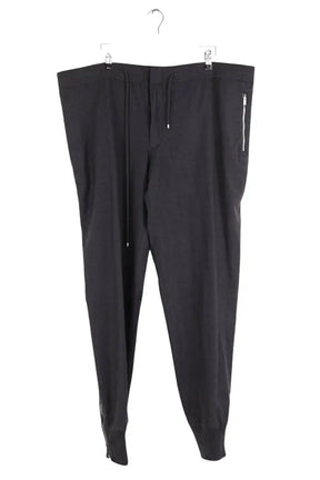 Pantalon Hermès Anthracite en Laine, taille XL - Seconde Main