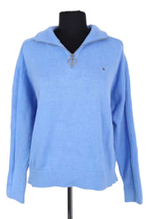 Pull Tommy Hilfiger Bleu en Laine, taille S - Seconde Main