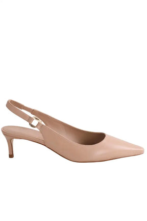 Talons LK Bennett Lettie Beige en Cuir, taille 38 - Seconde Main