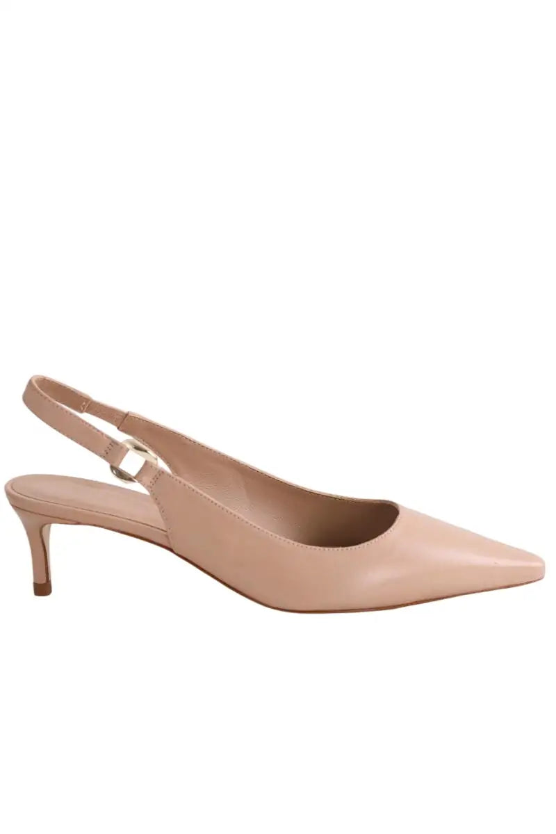 Talons LK Bennett Lettie Beige en Cuir, taille 38 - Seconde Main
