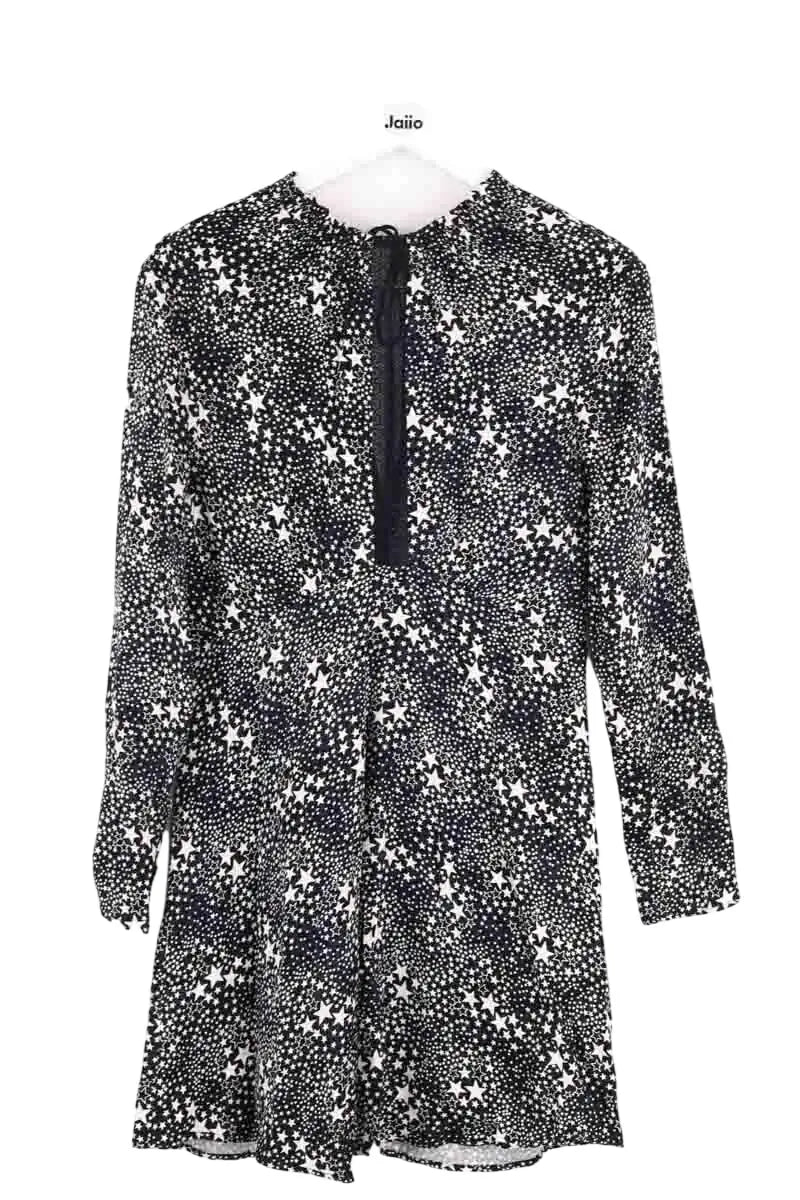 Robe Maje Noir en Viscose, taille S - Seconde Main