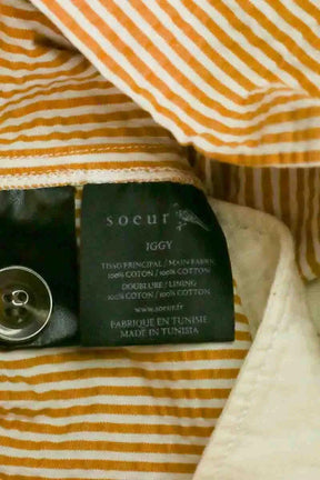 Bermuda Soeur Orange en Coton