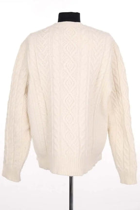 Pull Ralph Lauren Blanc en Laine