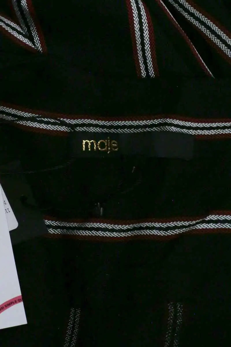 Combinaison Maje Noir en Viscose