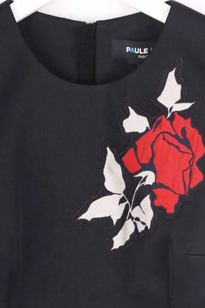 Robe Paule Ka Noir en Coton