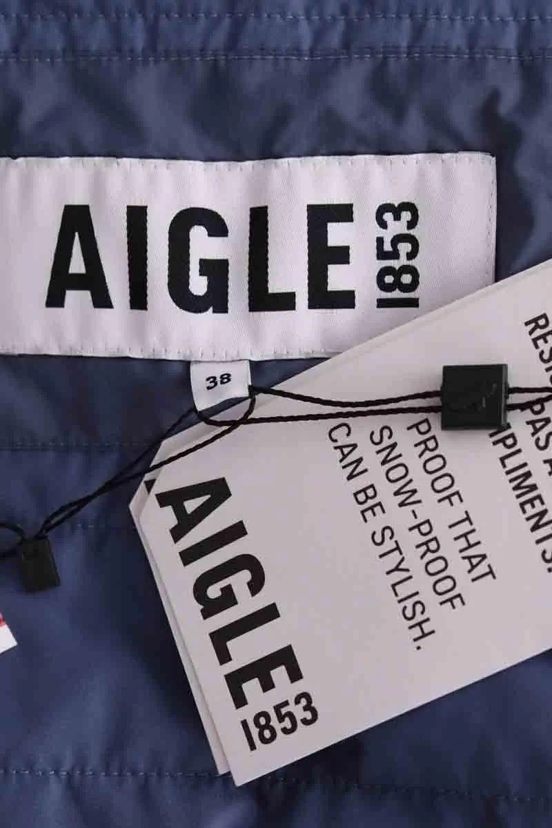 Doudoune Aigle Bleu en Synthétique