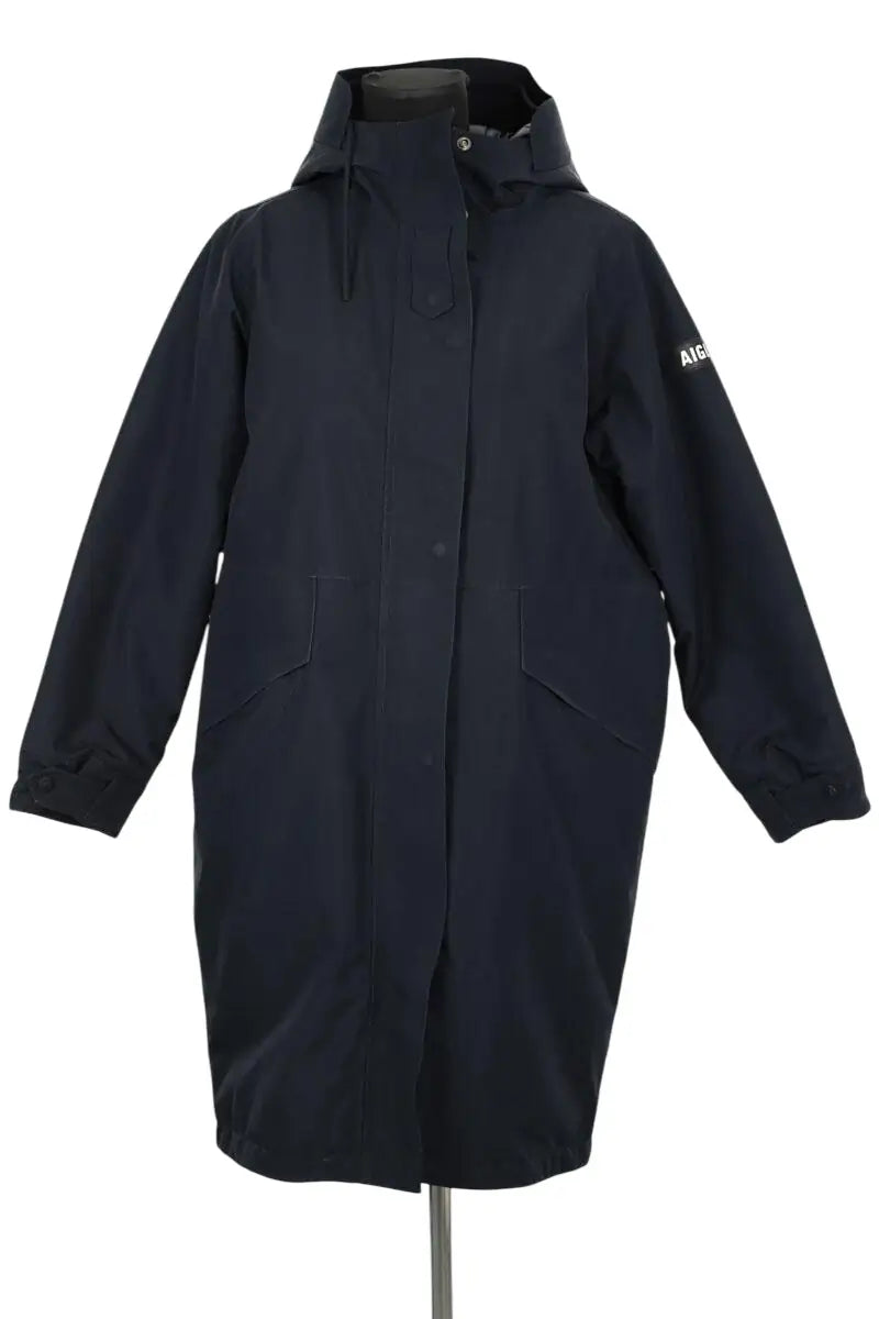 Doudoune Aigle Noir en Polyester, taille XS - Seconde Main