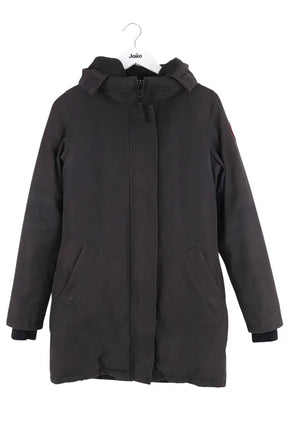 Doudoune Canada Goose Noir en Synthétique, taille S - Seconde Main