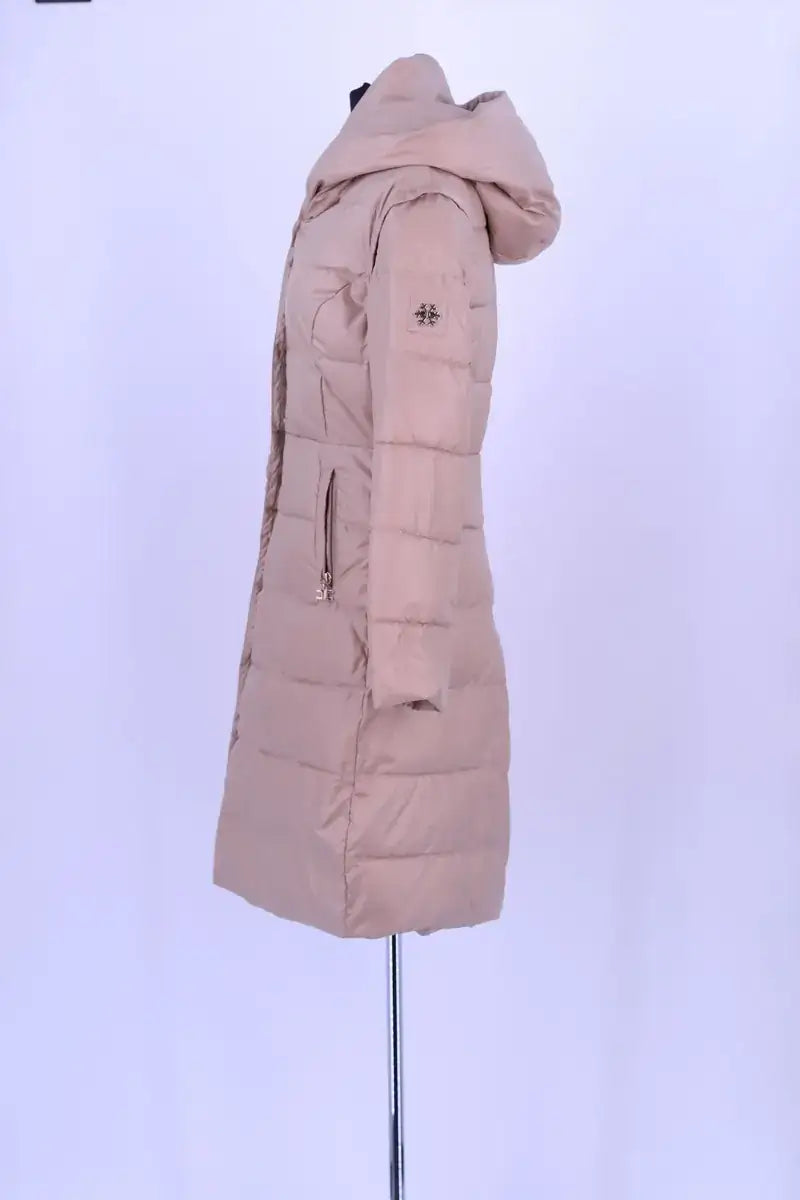 Doudoune Elisabetta Franchi Beige en Synthétique