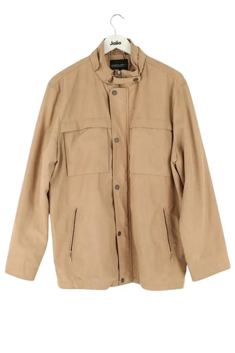 Doudoune Giorgio Armani Camel en Synthétique, taille L - Seconde Main