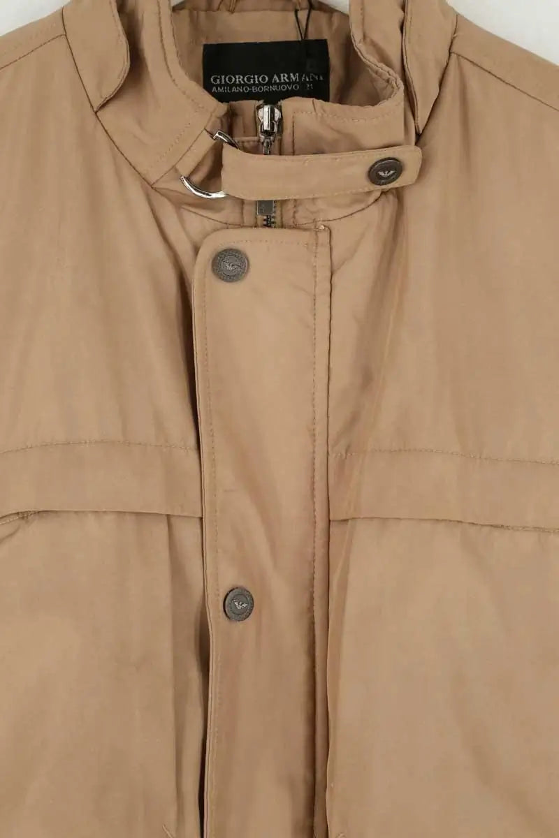 Doudoune Giorgio Armani Camel en Synthétique