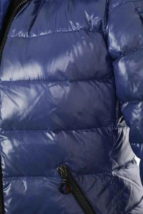 Doudoune Moncler Bleu en Synthétique