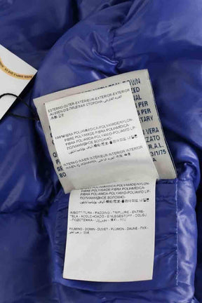 Doudoune Moncler Bleu en Synthétique