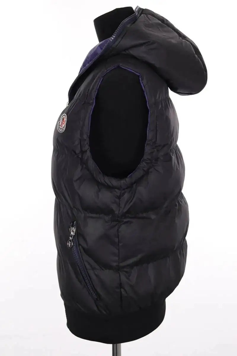 Doudoune Moncler Noir en Synthétique