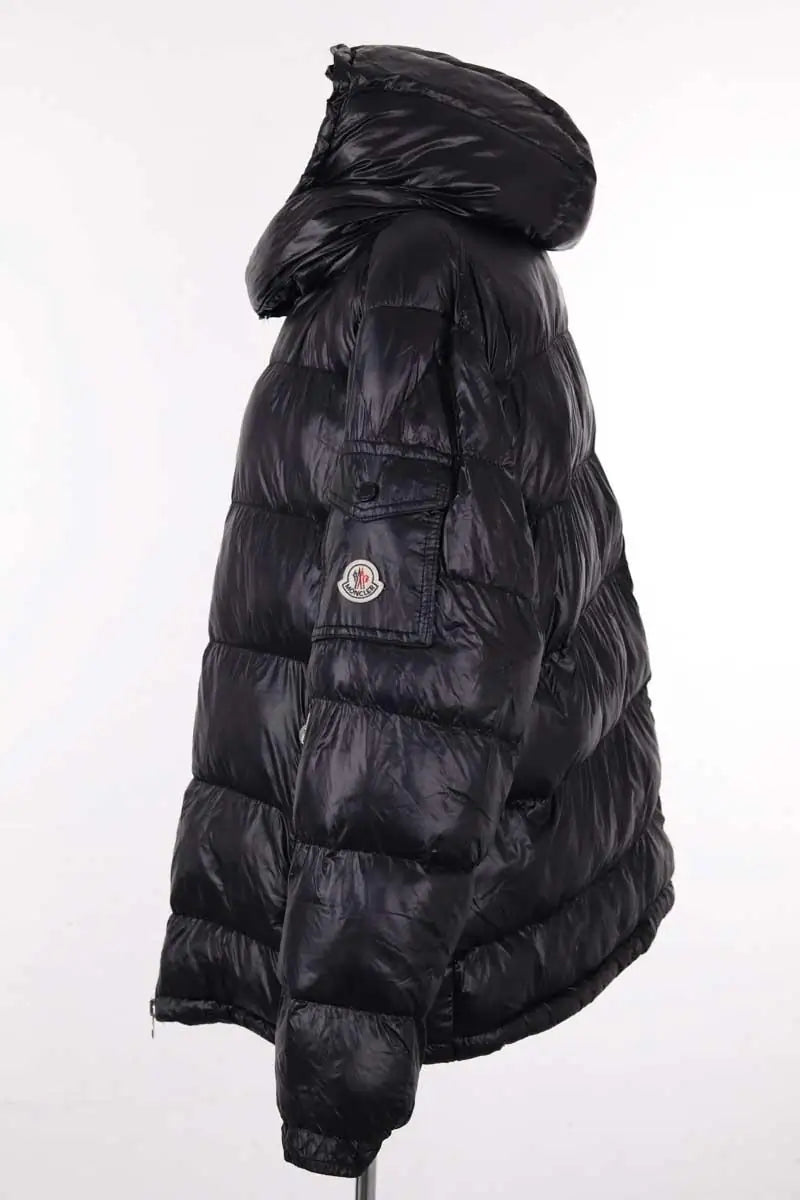 Doudoune Moncler Noir en Synthétique