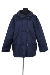 Doudoune Nina Ricci Marine en Synthétique, taille XXL - Seconde Main