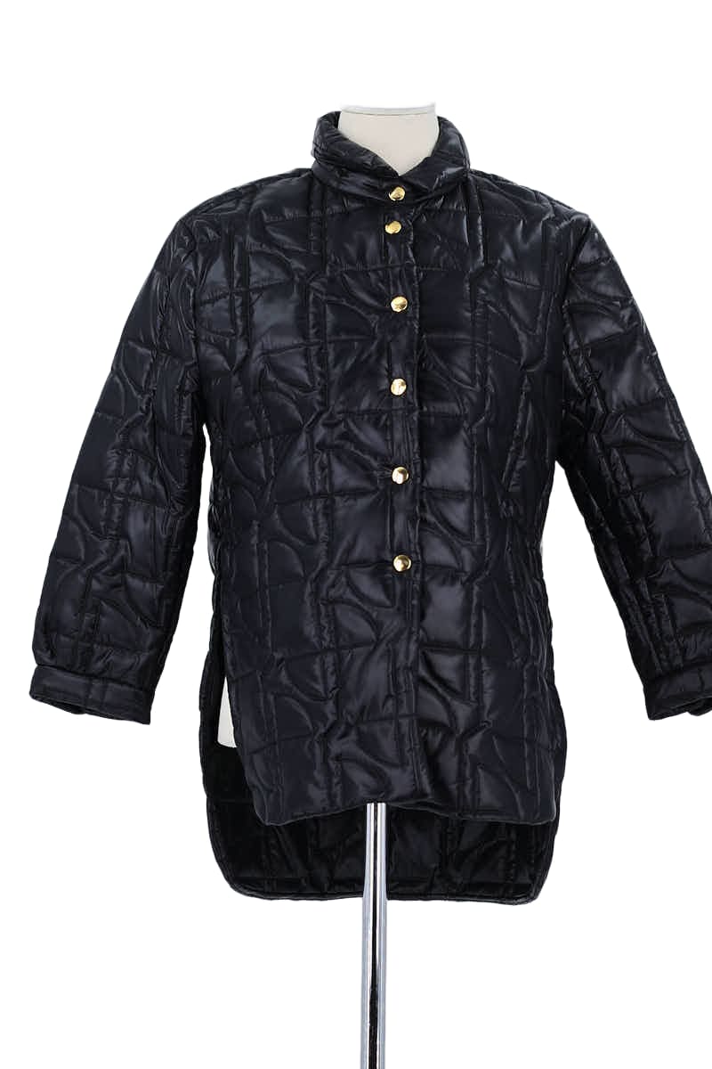 Doudoune Patou Noir en Synthétique, taille S - Seconde Main