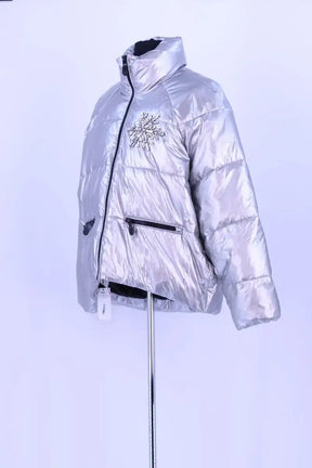 Doudoune Pinko Argent en Synthétique