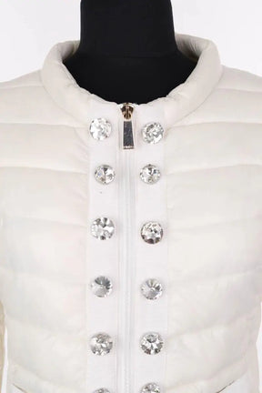 Doudoune Pinko Blanc en Synthétique