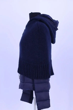 Doudoune Pinko Bleu en Laine